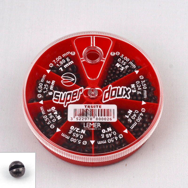 Plomb Fendu Super Doux Spécial Truite