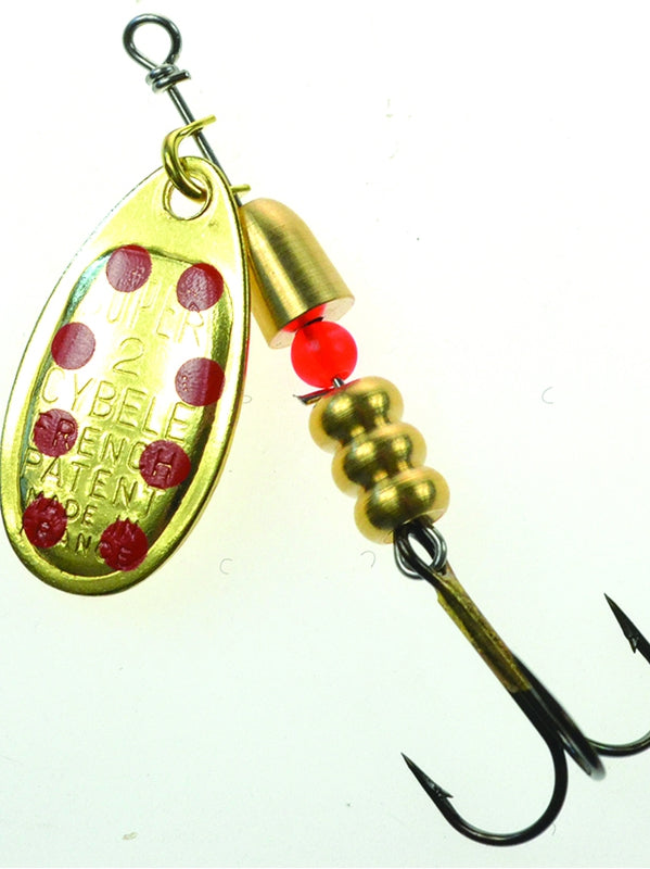 Cuillères Super CYBELE Or Points rouge