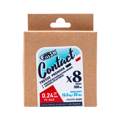 Tresse 8 Brins CONTACT