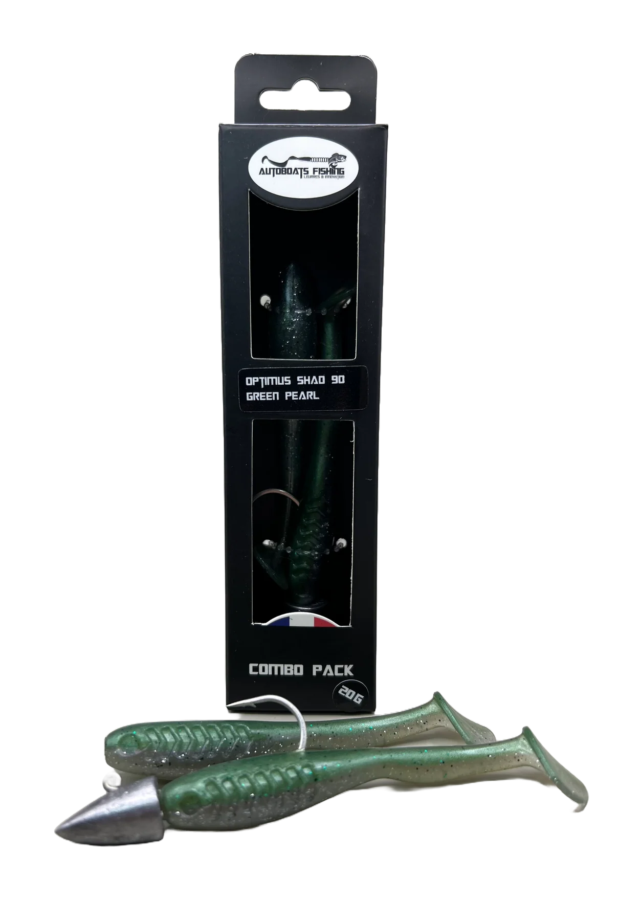 Combo pack optimus shad 90 - Round Head 10g