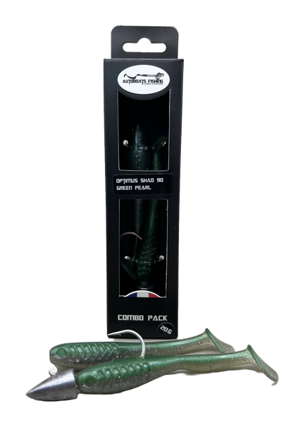 Combo pack optimus shad 90 - Round Head 10g