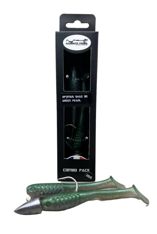 Combo pack optimus shad 90 - Round Head 10g