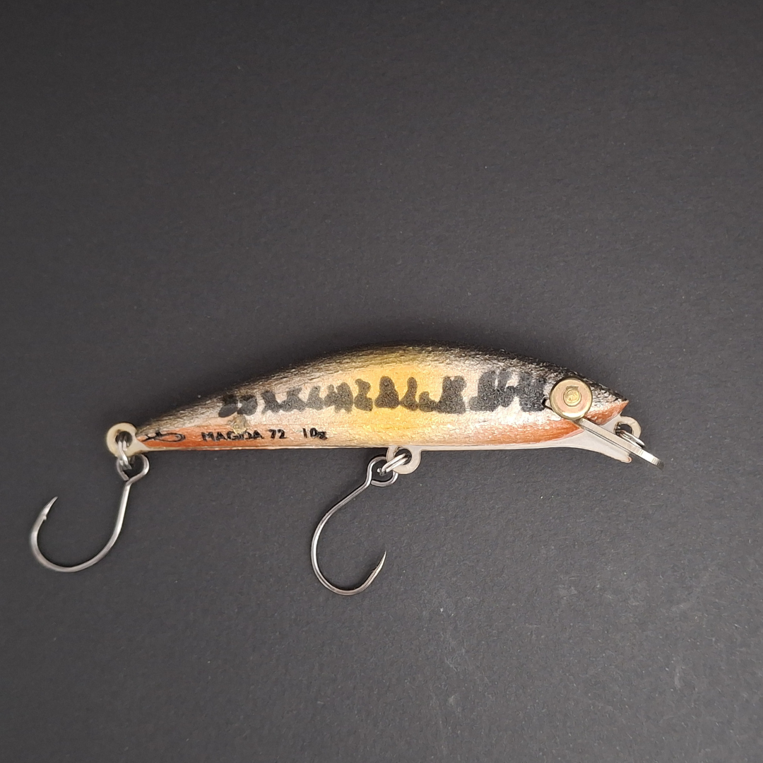 MAGDA 72 – Poisson Nageur Bois Massif