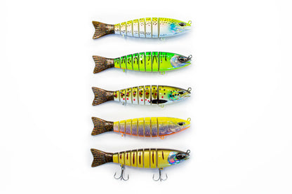S-Funky 157 mm – Swimbait Articulé Haute Fluidité