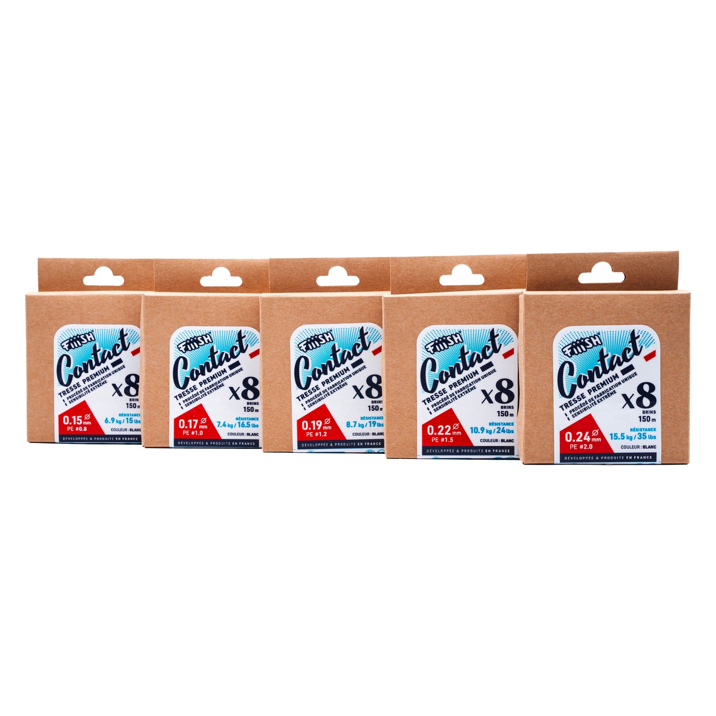 Tresse 8 Brins CONTACT
