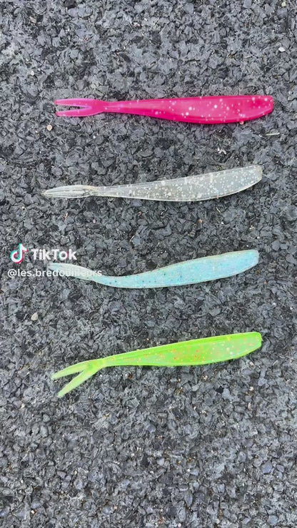 Leurre Bifide Finesse 7.5cm lot de 4