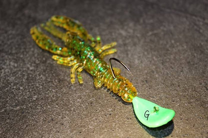 Têtes Pelle avec Écrevisse lot de 2