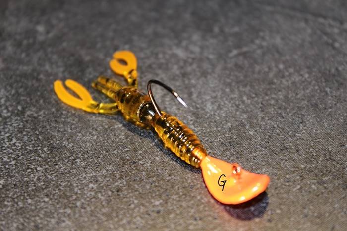 Têtes Pelle avec Écrevisse lot de 2