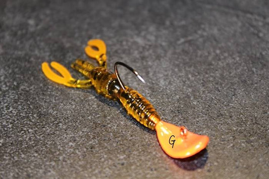 Têtes Pelle avec Écrevisse lot de 2