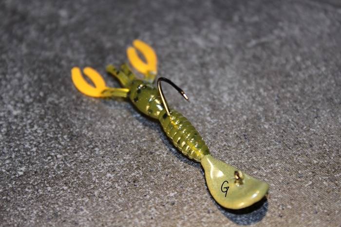 Têtes Pelle avec Écrevisse lot de 2